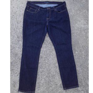 Old navy rockstar size 14 jeans dark blue bootcut